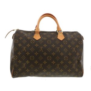 1240001029602 1 1 Louis Vuitton Looping Monogram Canvas Shoulder Bag Brown