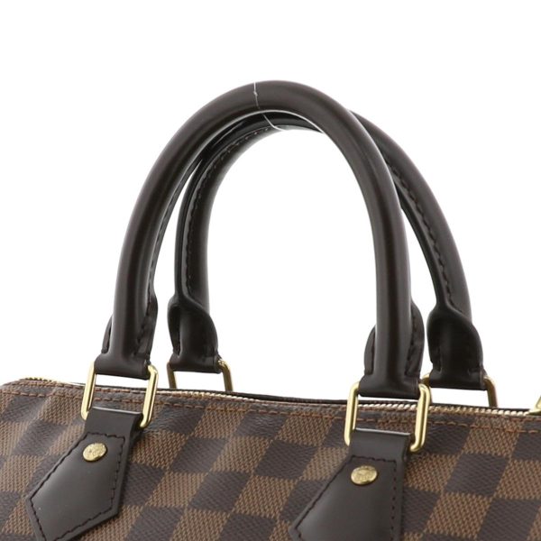 1240001029852 3 Louis Vuitton Damier Ebene Speedy Handbag