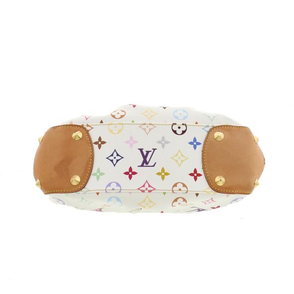 1240001029857 5 Louis Vuitton Judy Multicolor Shoulder Bag White