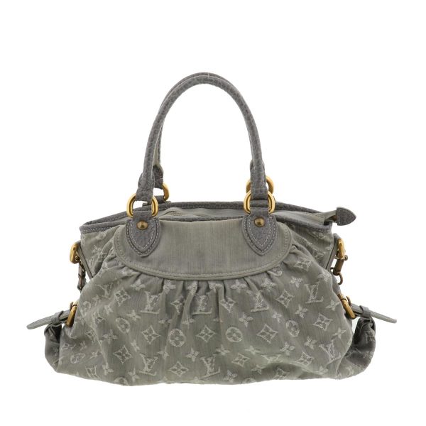 1240001029909 4 Louis Vuitton Monogram Denim Neo Cabby Handbag