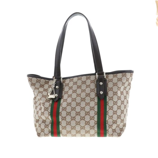 1240002019095 1 Gucci GG Pattern Charm Tote Bag