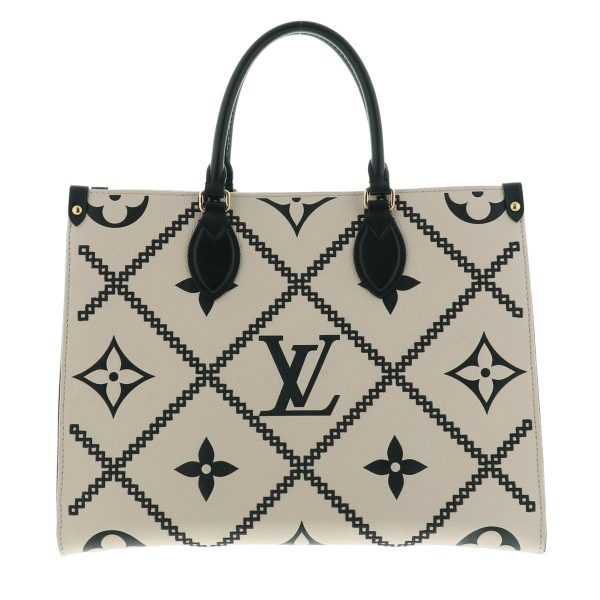 1240004023852 1 Louis Vuitton Monogram Implant On The Go MM Tote Bag