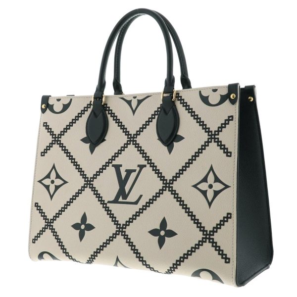 1240004023852 2 Louis Vuitton Monogram Implant On The Go MM Tote Bag