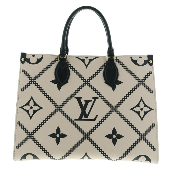 1240004023852 4 Louis Vuitton Monogram Implant On The Go MM Tote Bag