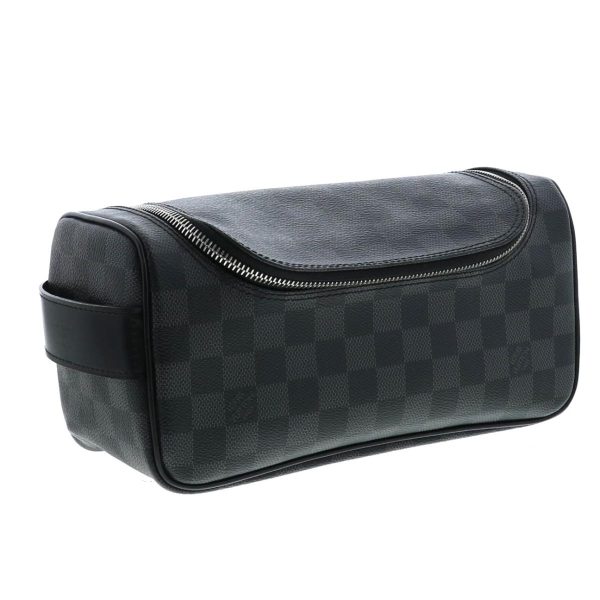 1240004025476 2 Louis Vuitton Graphite Damier Toilet Shoulder Bag