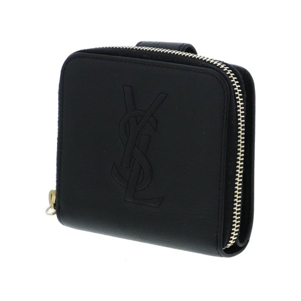 1240004025589 2 Saint Laurent Leather Bi fold Wallet