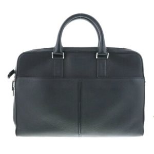 1240004026941 1 1 Valextra 2way Iside Mini Suede Leather Shoulder Bag Bicolor Black