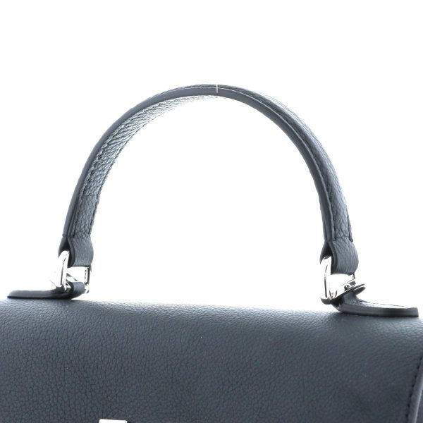 1240004027185 3 Louis Vuitton LockMe Ever BB Calf Leather Handbag Black