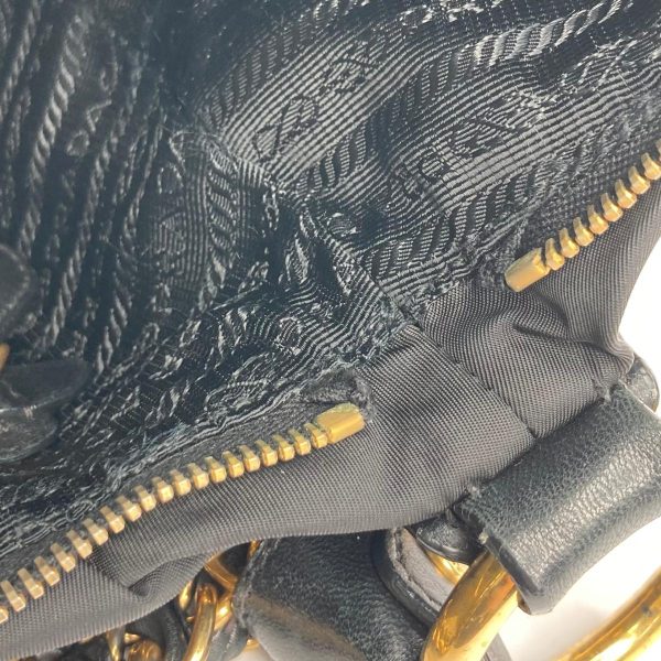 1240007019901 11 Prada Nylon Chain One Shoulder Bag