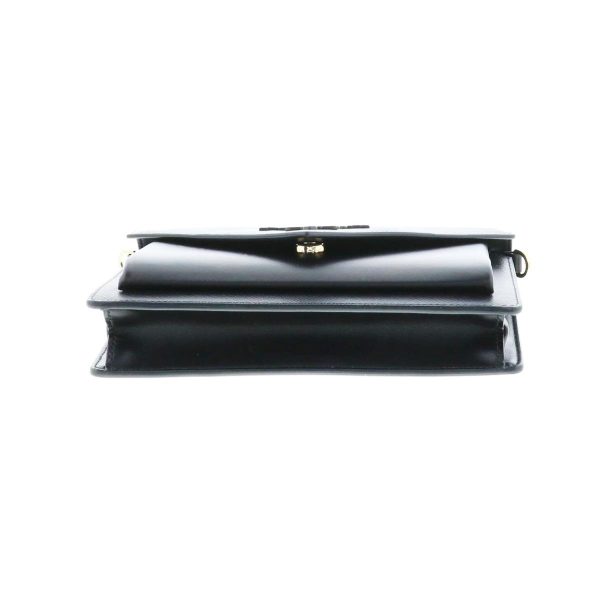 1240007020617 4 Prada Saffiano Leather Shoulder Bag Black