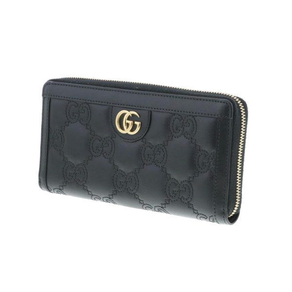 1240009003377 2 Gucci GG Matelasse Zip Around Wallet