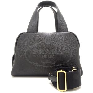 151743 1 Prada Handbag Bucket Bag 2way Shoulder Bag Natural