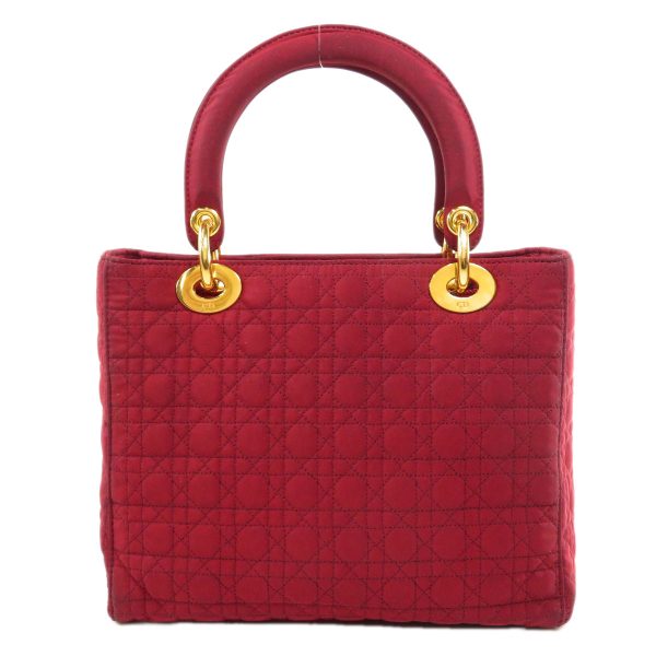 15701136 2 Christian Dior Handbag Nylon Material Red