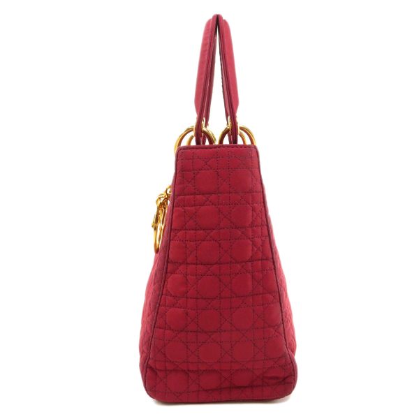 15701136 3 Christian Dior Handbag Nylon Material Red