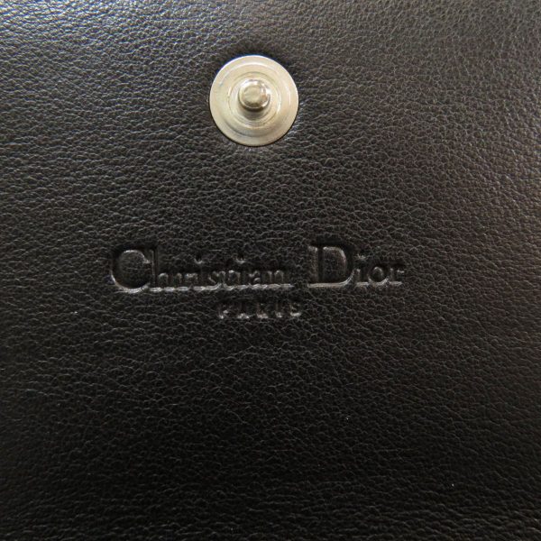 16101484 7 Christian Dior Long Wallet Coin Purse Coated Leather