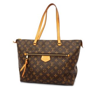 1622877 1993 1 Louis Vuitton LockMe Leather Laurier Toffee Latte Noir Handbag Khaki X Black