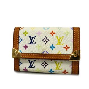 1625829 1993 1 1 Louis Vuitton Enplant Round Zipper Long Wallet Bicolor Beige