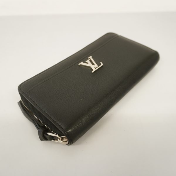 1625852 1993 2 Louis Vuitton Taurillon Zippy Lock Me Bi fold Long Wallet