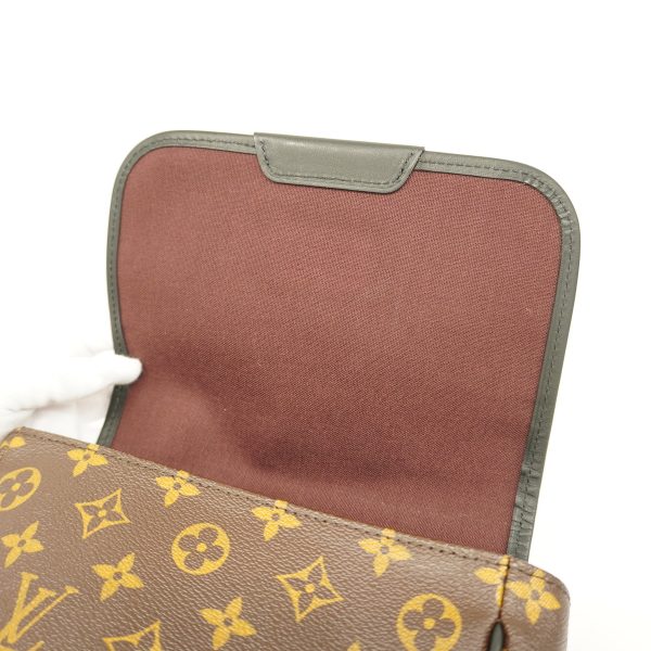 1626473 1993 6 Louis Vuitton Monogram Macassar Bus PM Shoulder Bag