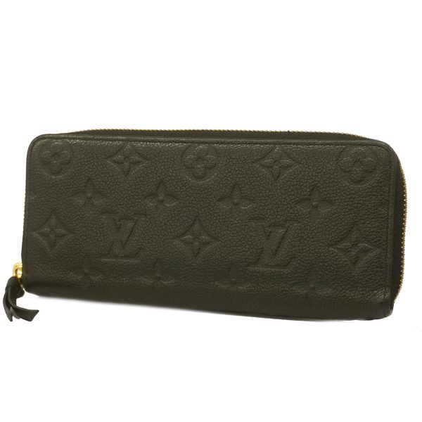 1626482 1993 1 Louis Vuitton Monogram Implant Portefeuille Clemence Bifold Long Wallet