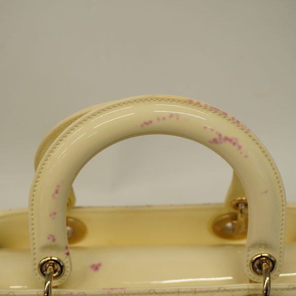 1627793 1993 7 Christian Dior Lady Patent Leather Shoulder Bag