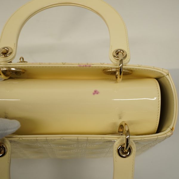 1627793 1993 8 Christian Dior Lady Patent Leather Shoulder Bag