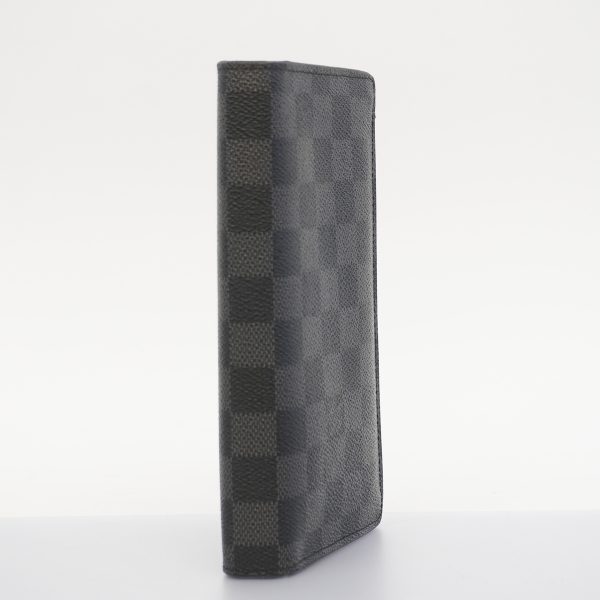 1628008 1993 2 Louis Vuitton Damier Graphite Portefeuille Brother Bifold Long Wallet