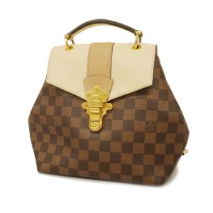 1633276 1993 1 Louis Vuitton Raspail MM Monogram Handbag Wine Red