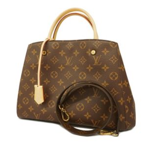 1634590 1993 1 Louis Vuitton Montaigne BB Monogram Empreinte Embossed Leather 2way Shoulder Bag Handbag Freesia Pink