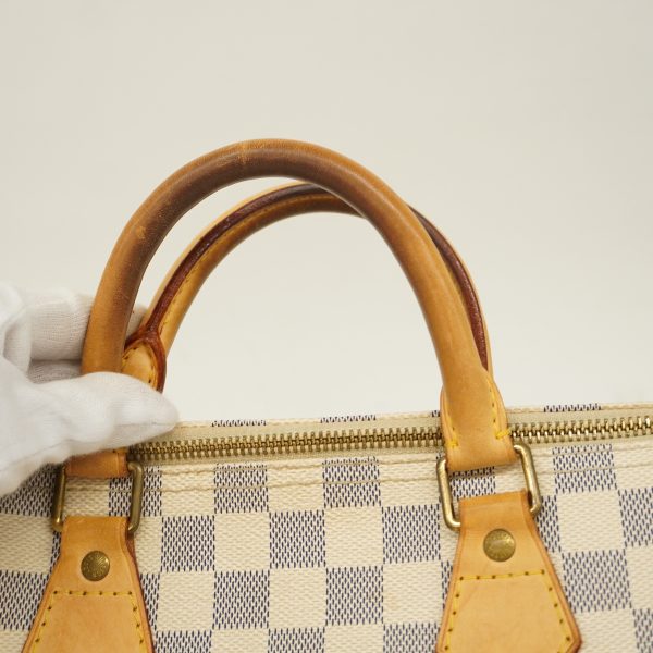 1637379 1993 12 Louis Vuitton Damier Azur Speedy Handbag