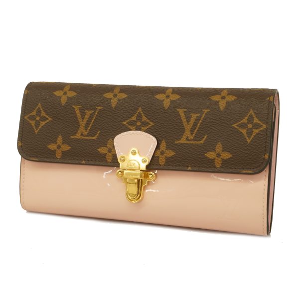 1638386 1993 1 Louis Vuitton Monogram Vernis Portefeuille Bifold Long Wallet