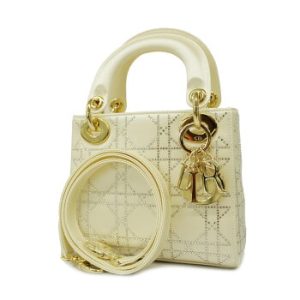1640043 1993 1 Prada Handbag Leather Shoulder Bag Mini Bag White