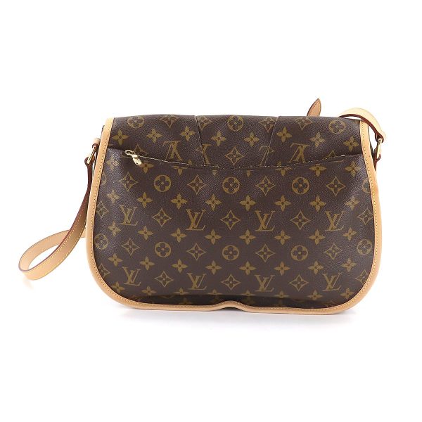 2 Louis Vuitton Monogram Menilmontant MM Shoulder Bag Brown Gold Metal Fittings