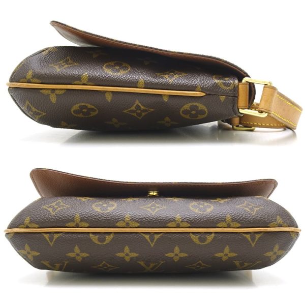 2 Louis Vuitton Monogram Musette Tango Shoulder Brown