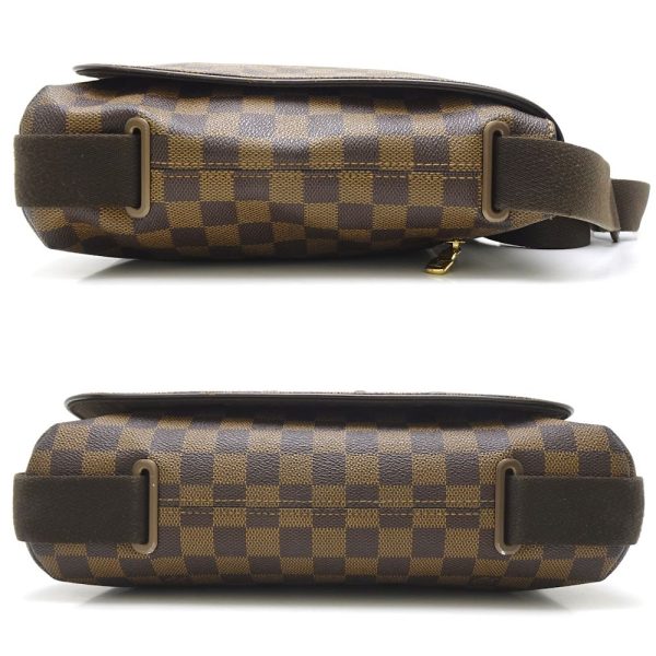 2 Louis Vuitton Damier Brooklyn MM Ebene Shoulder Bag Brown