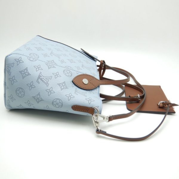 2 Louis Vuitton Hina PM Blue Horizon Pumpkin 2WAY Tote Bag