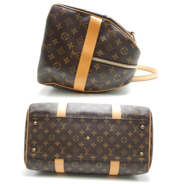 2 Louis Vuitton Monogram Carryall Brown Boston Bag