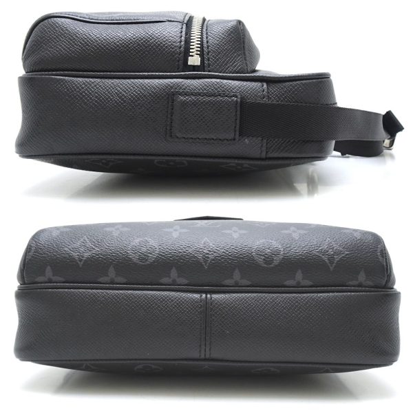 2 Louis Vuitton Eclipse Messenger PM Shoulder Bag Noir Black