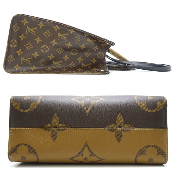 2 Louis Vuitton Monogram On The Go MM Brown Shoulder Bag