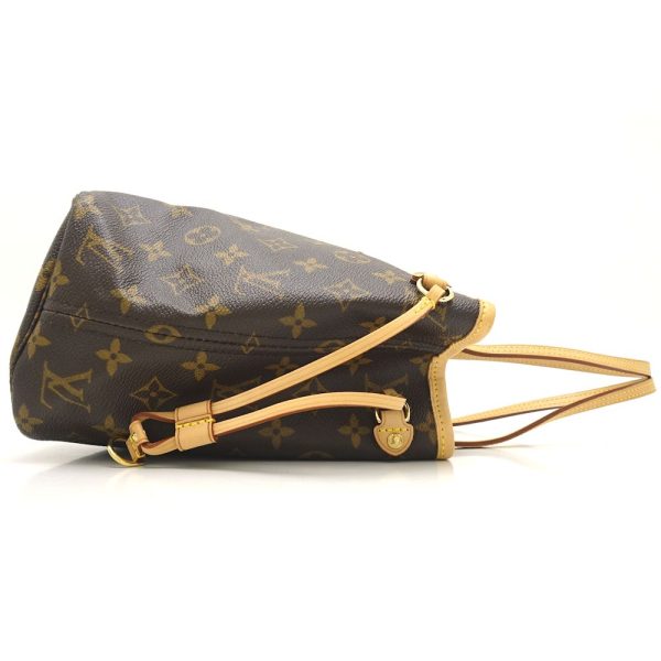 2 Louis Vuitton Monogram Neverfull PM Brown Tote Bag