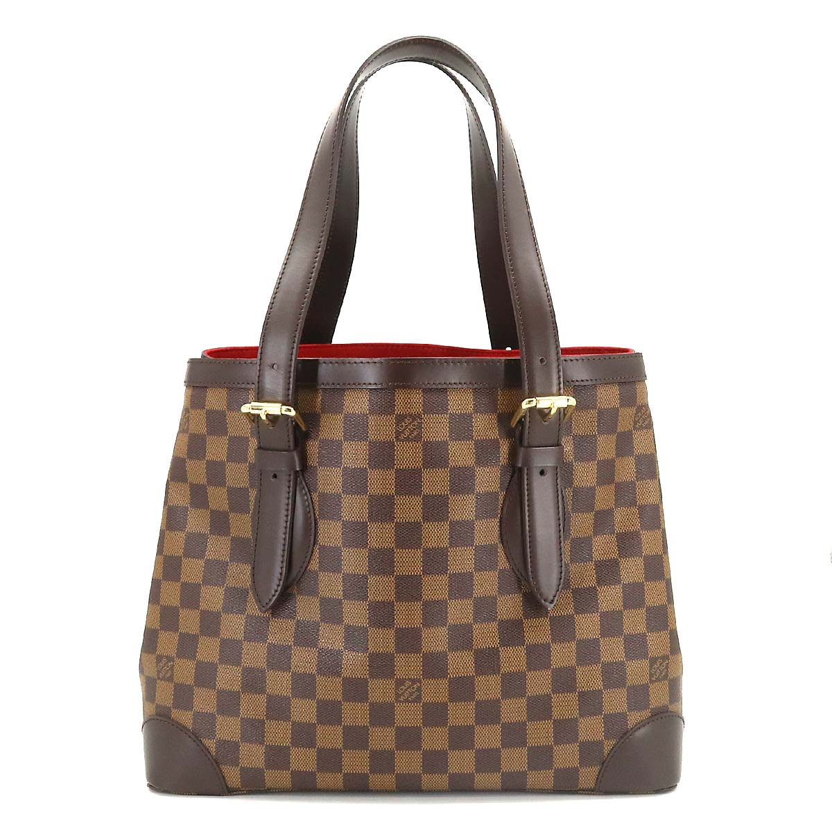 Louis Vuitton Damier Hampstead MM Tote Bag Ebene Brown - Image 2