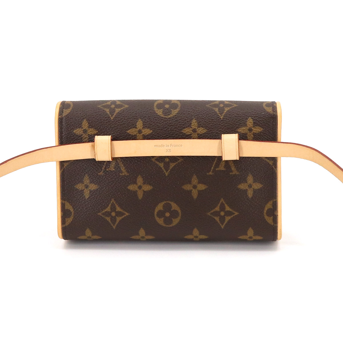 Louis Vuitton Monogram Pochette Florentine Waist Pouch Belt Bag Brown Gold Hardware - Image 2