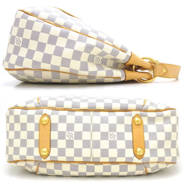 2 Louis Vuitton Damier Azur Galliera PM Shoulder Bag