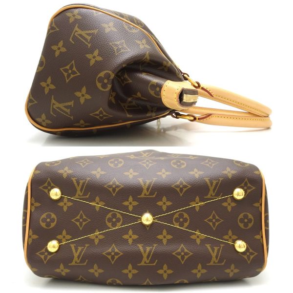 2 Louis Vuitton Monogram Tivoli PM Brown Handbag