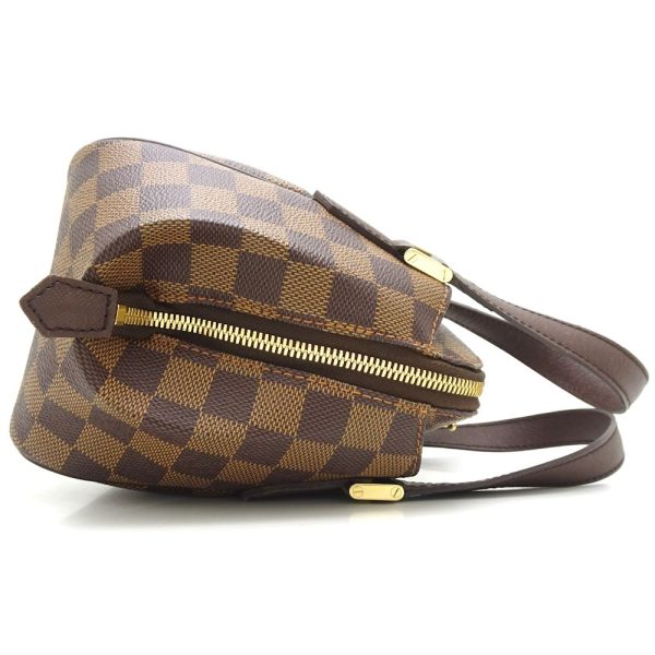 2 Louis Vuitton Damier Belem PM Ebene Handbag Brown