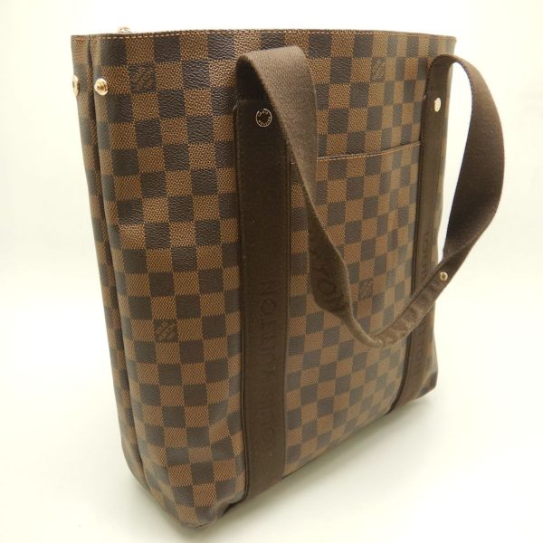 2 Louis Vuitton Beaubourg Damier Tote Bag Brown