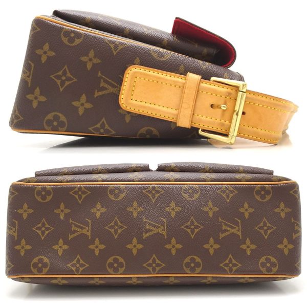 2 Louis Vuitton Monogram Viva Cite GM Shoulder Bag Brown