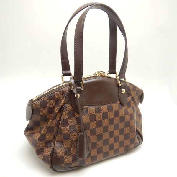 2 Louis Vuitton Damier Verona PM Handbag Brown