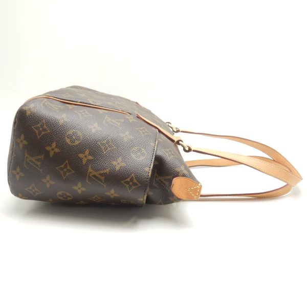 2 Louis Vuitton Monogram Totally PM Tote Bag Brown