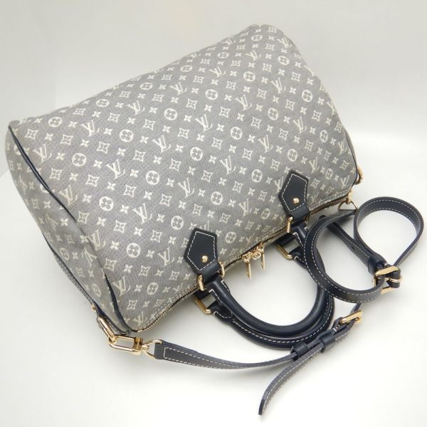 2 Louis Vuitton Speedy Bandouliere 30 Handbag Monogram Idile Ankle